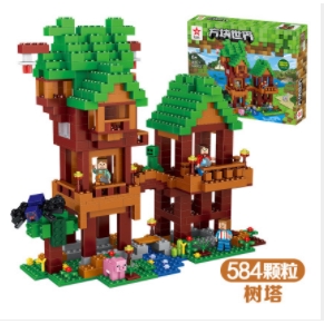 lego minecraft tree house