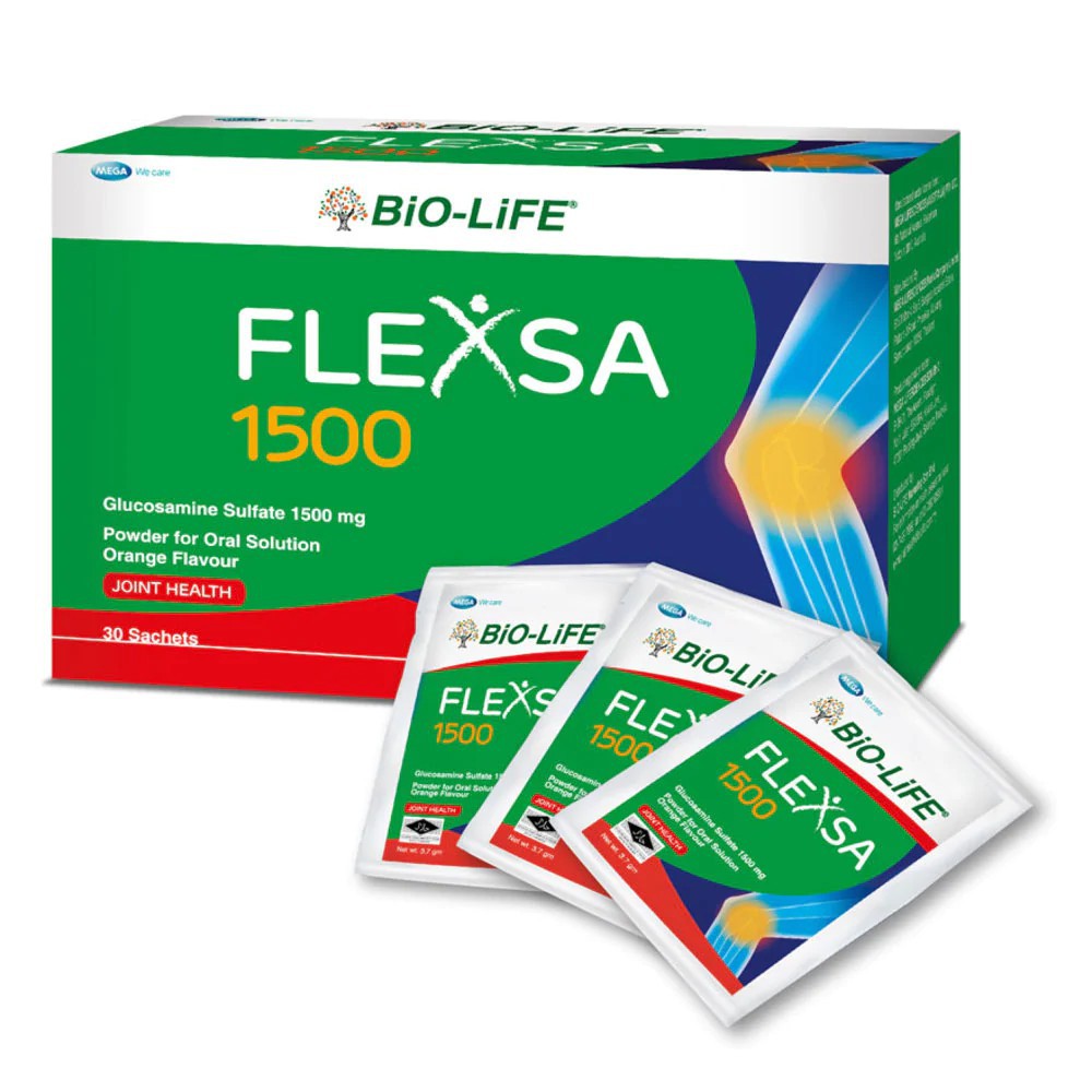 [EXP 06/2024] BioLife Flexsa 1500 Glucosamine (30's / 2x30 scht