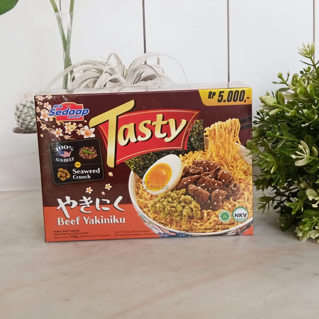 Sedaap Tasty Beef Yakiniku Noodles 115gr Shopee Malaysia