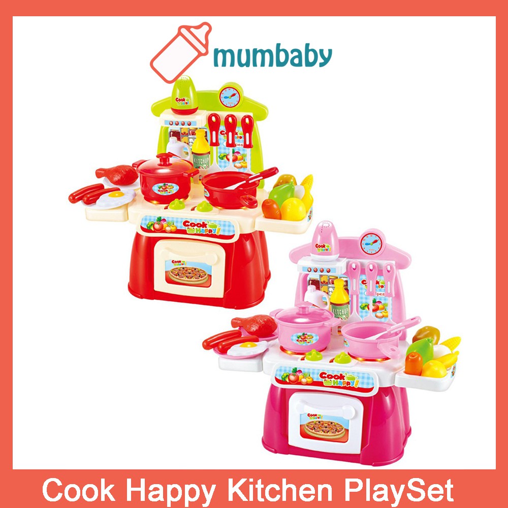 cook happy kitchen playset