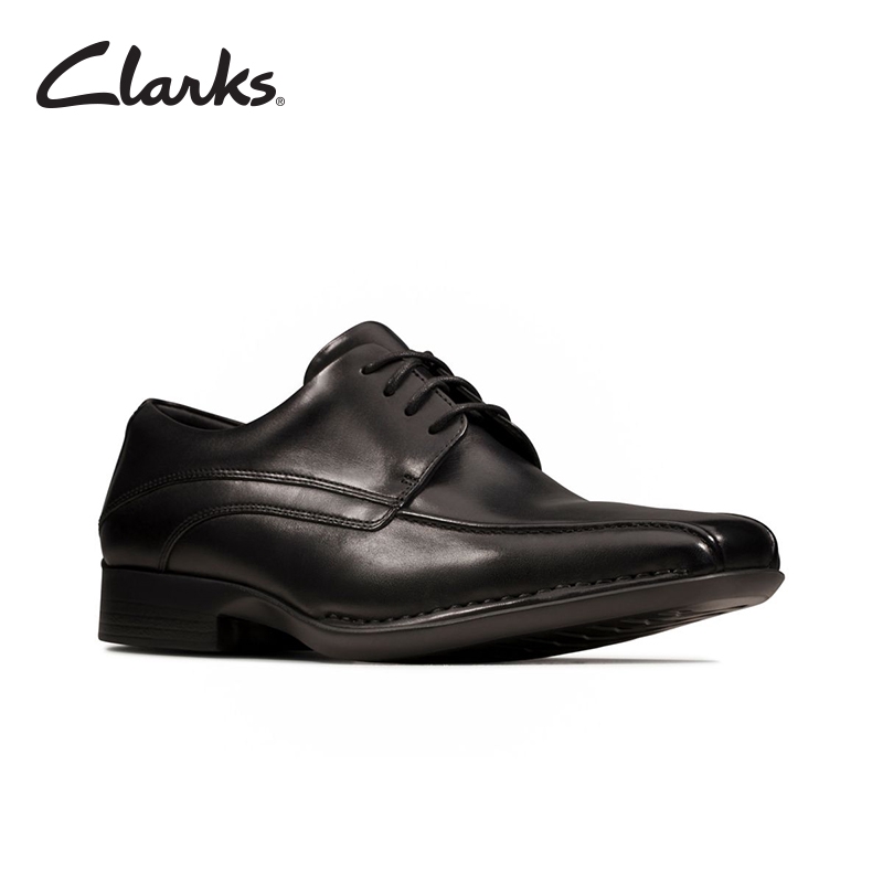 clarks formal black shoes