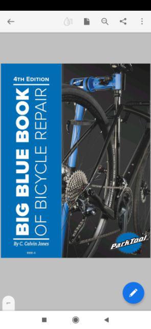 big blue book of bicycle repair pdf