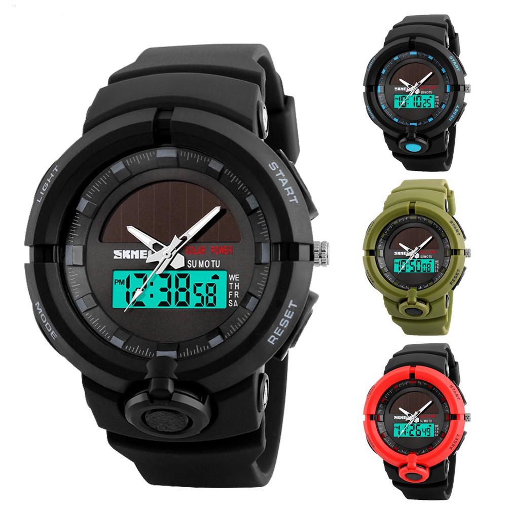 solar powered sports watch