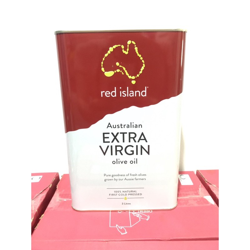 (Ready Stock )Red Island Extra Virgin Olive Oil3 Litres (Expired 30 Nov 2023/Harvest 2021