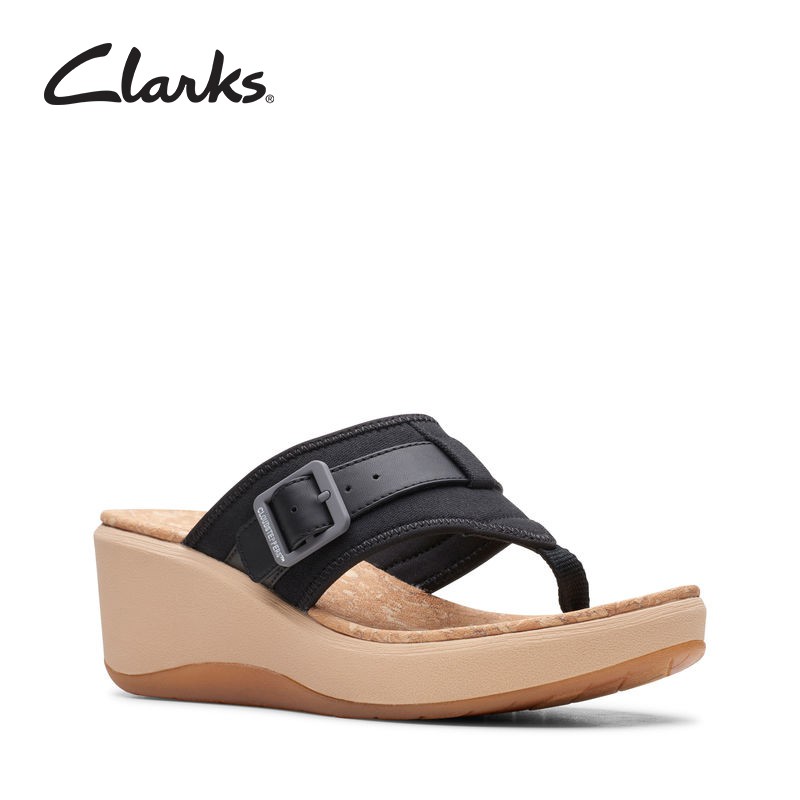 clarks canvas sandals