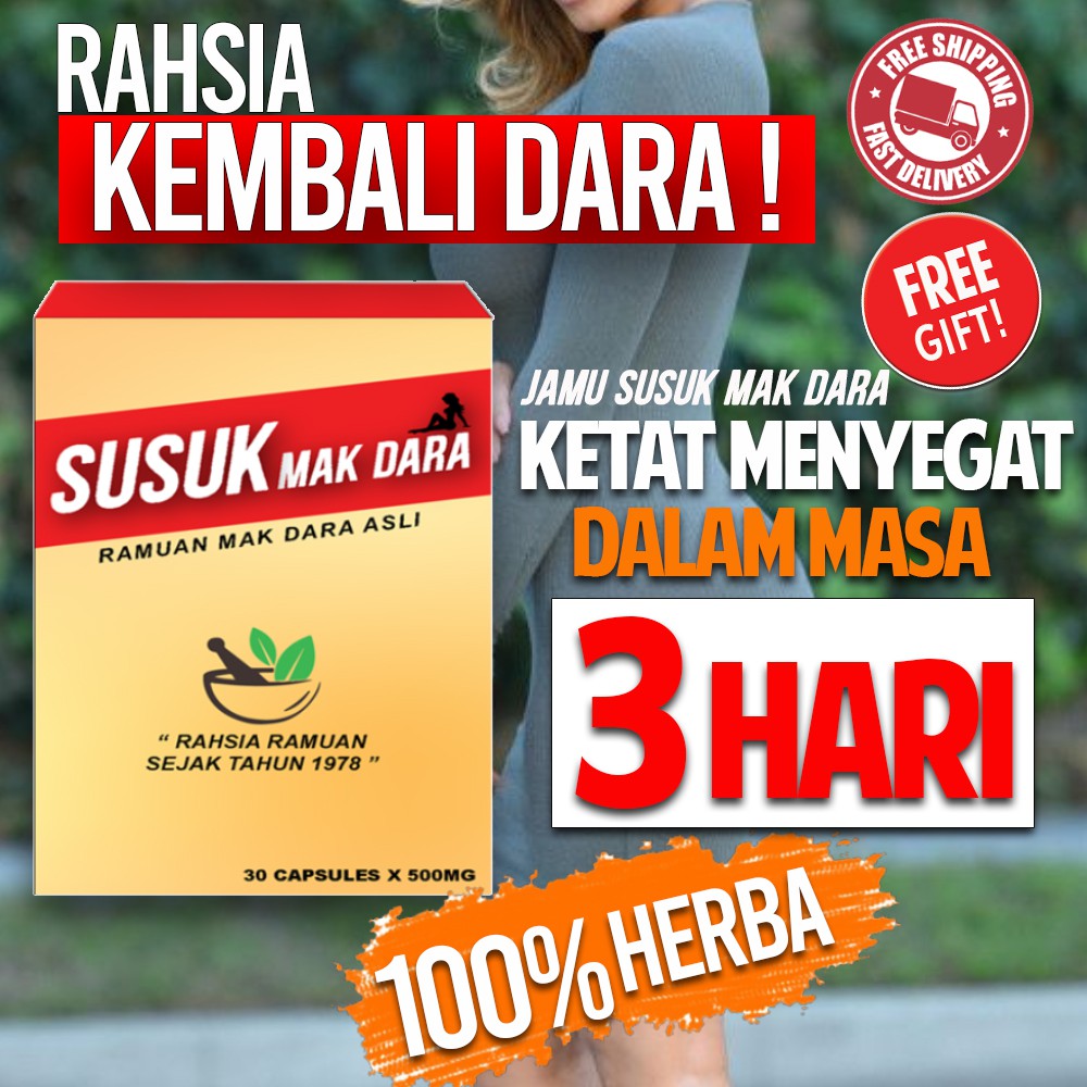 Jamu Susuk Mak Dara Jamu Kencang Original Jamu Terbaik Untuk Wanita 30 Kapsul Original
