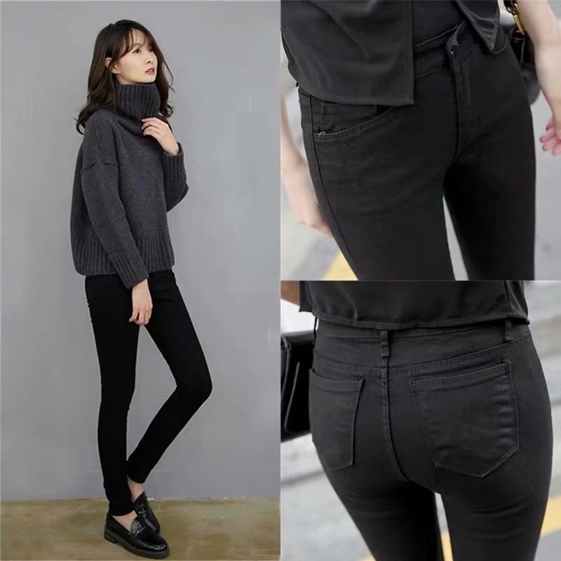 tight black jeans womens