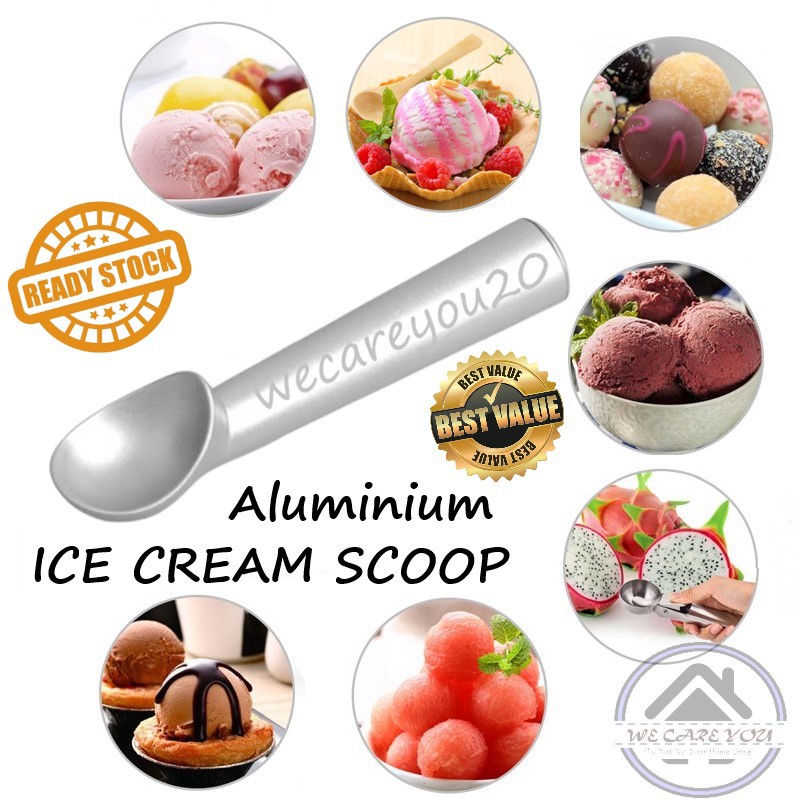 Aluminium Thick NonStick AntiFreeze Aluminum Alloy Ice Cream Scoop