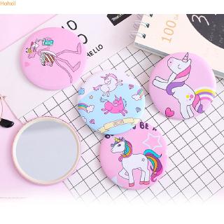 🔥🔥Unicorn and other Mini Mirror For Make-Up Portable Use Makeup Mirror Beauty Tool
