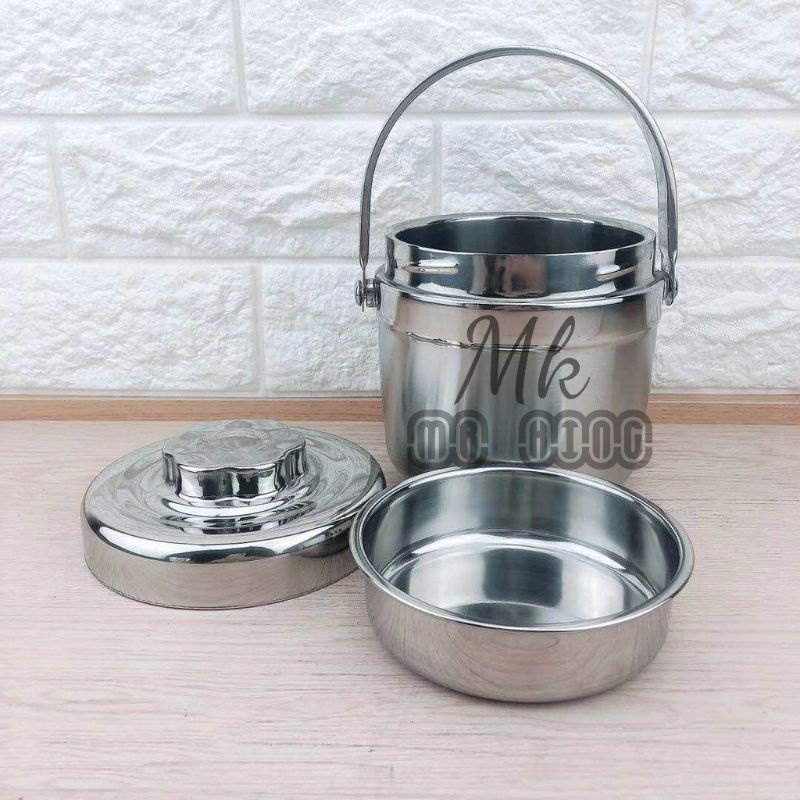 Stainless Steel Lunch Box/Thermal Flask/Thermos Hot Flask/Food Warmer with Handle 1.3L&1.5L