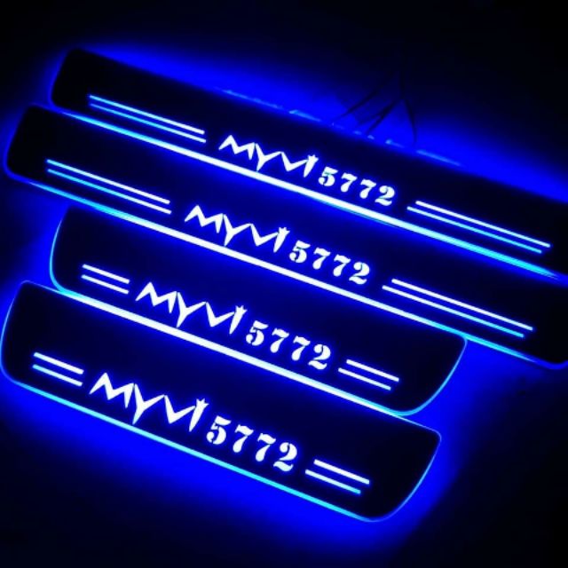 Myvi custom design running led scuff plate | Shopee Malaysia