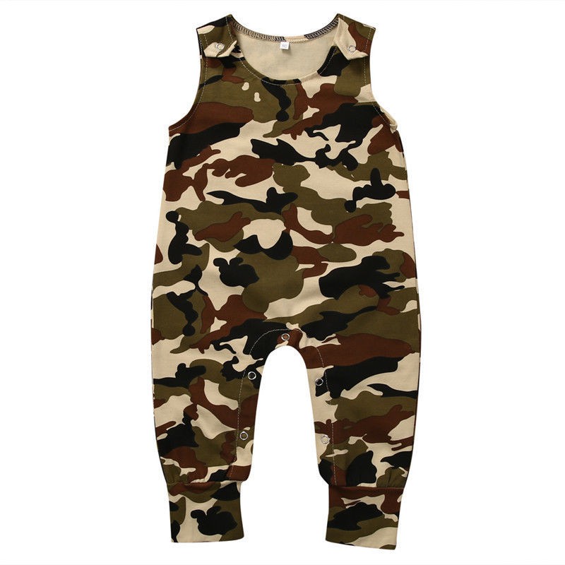 camouflage romper baby