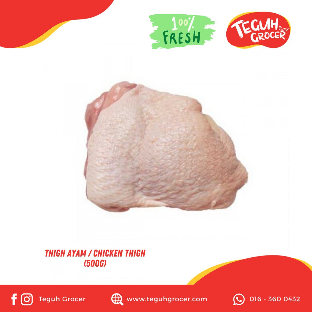 Thigh Ayam Chicken Thigh 500g Shopee Malaysia