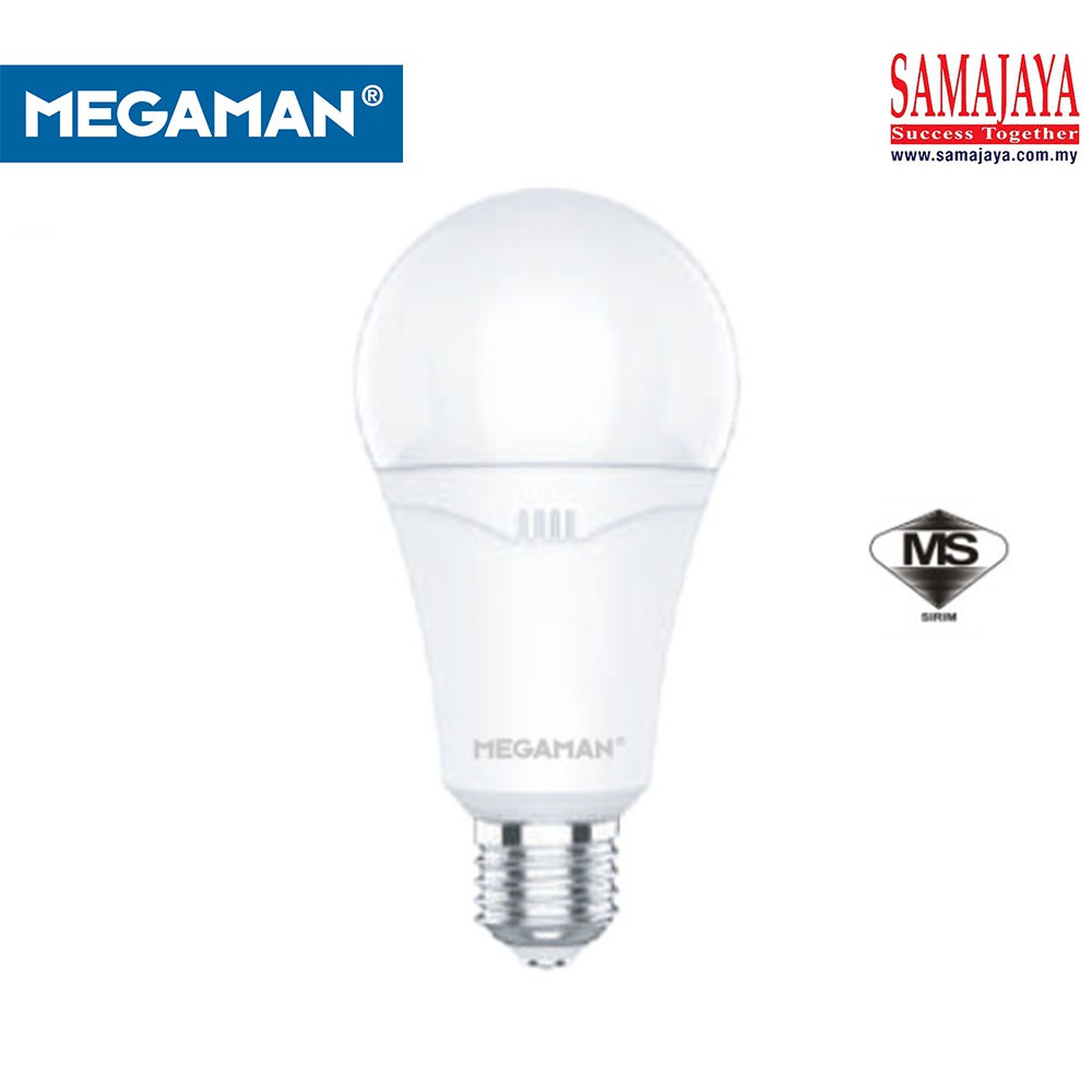 Megaman YTA70Z1 A70 LED G/A Bulb Sirim 15W | Shopee Malaysia