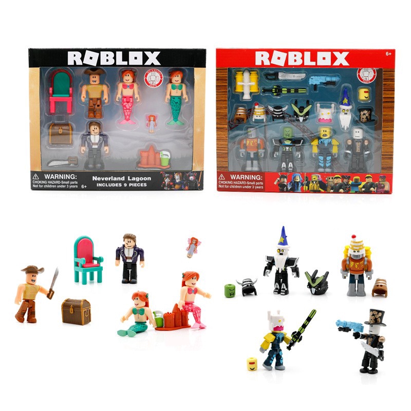 New Arrived Roblox Figure Toys Mermaid Championship Robot Game Figuras Toys Shopee Malaysia - other toys games game roblox champion robot mermaid action