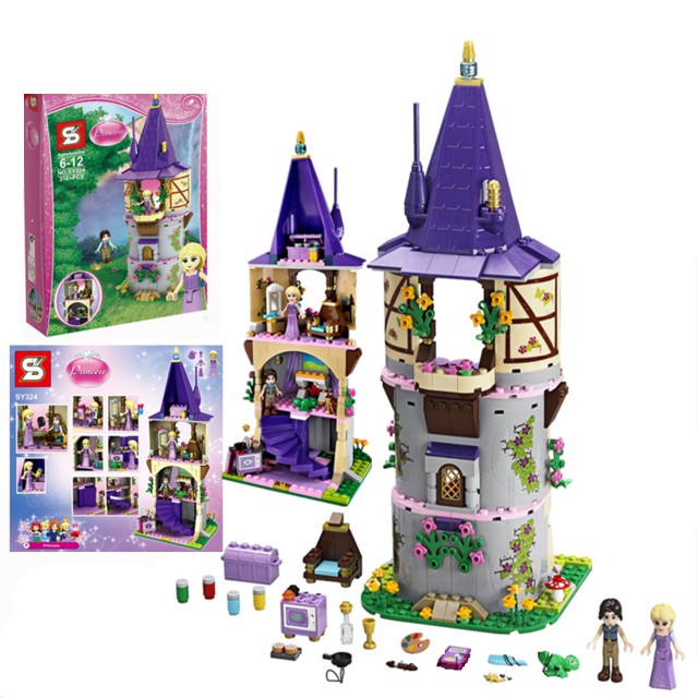 lego rapunzel creativity tower