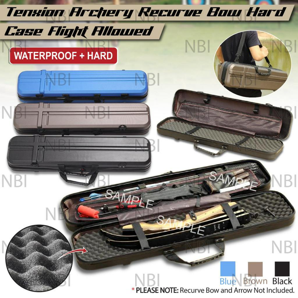 TenXion Archery Takedown Recurve Bow Hard Box Case Kotak Casing Cover