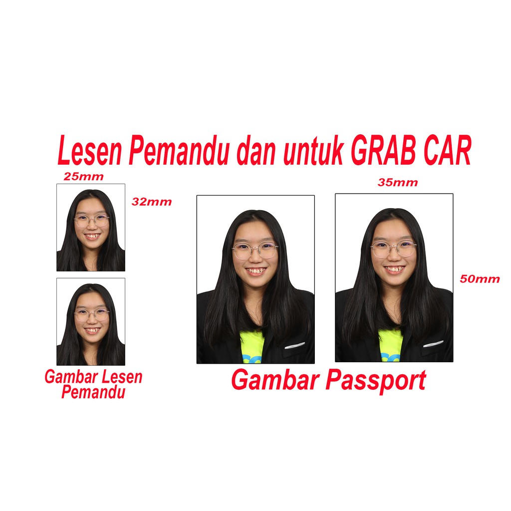 Cuci Gambar Lesen Pemandu Gambar Untuk Grab Car Shopee Malaysia