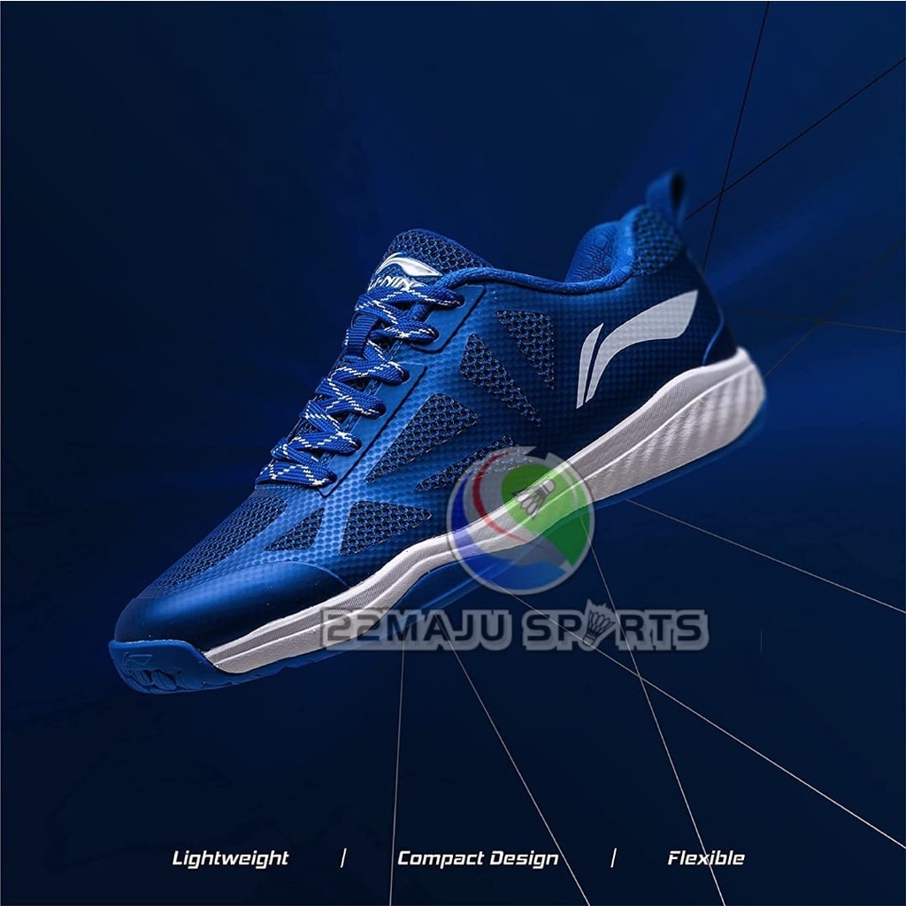 (100 ORIGINAL) LINING SHOES ULTRA FLY (BLUE/WHITE) Shopee Malaysia