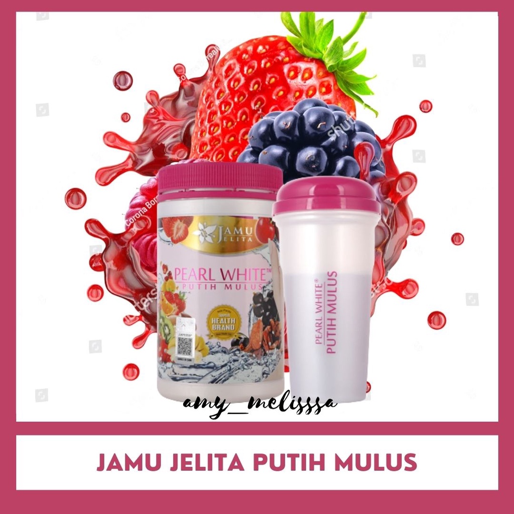 Buy Jamu Jelita Pearl White Putih Mulus Free Shaker Seetracker Malaysia