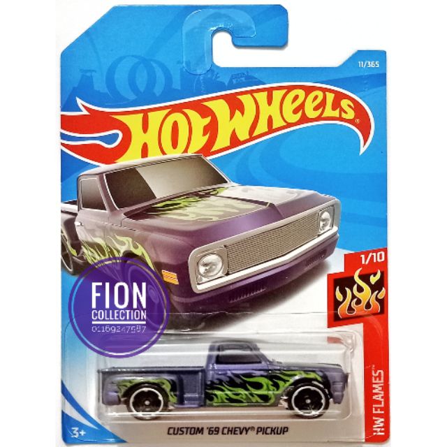 custom 69 chevy pickup hot wheels