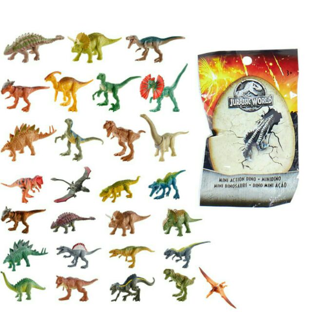 mini action dino jurassic world