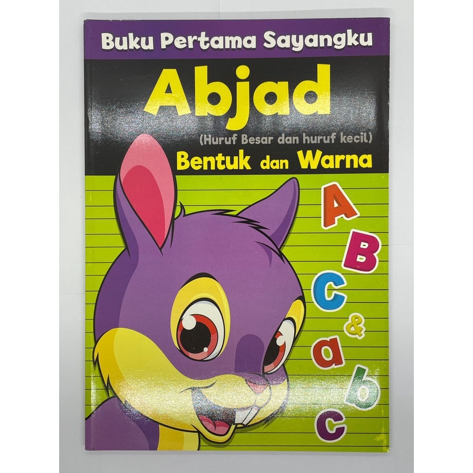 [PRASEKOLAH] Buku Pertama Sayangku - Abjad, Bentuk & Warna (Ready Stock