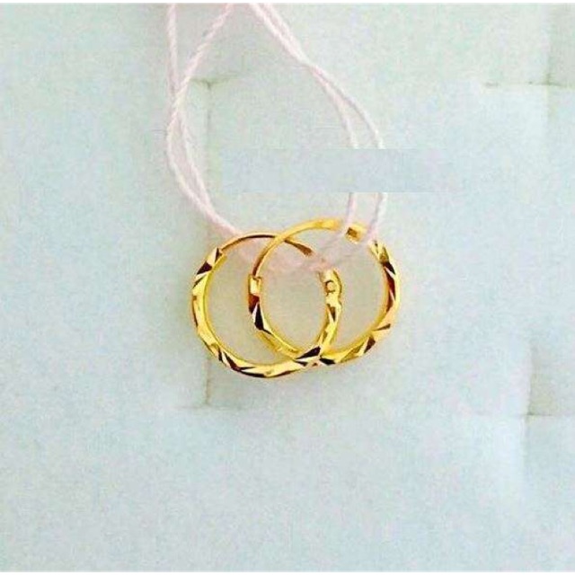 916 Gold Earring Ba For Children Baby Shopee Malaysia