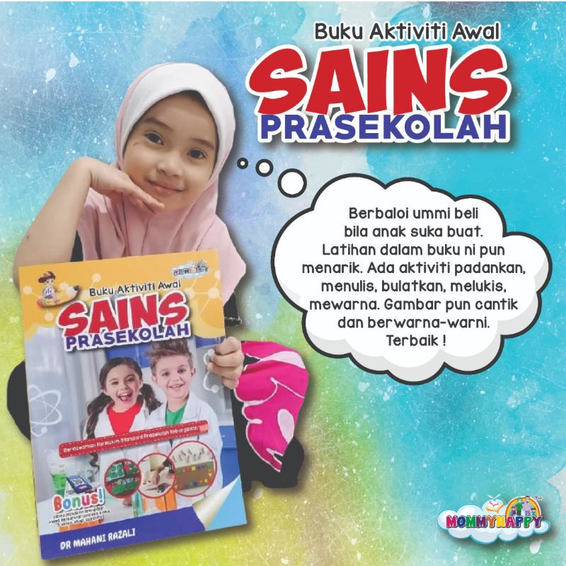 Buku Aktiviti Awal Sains Prasekolah Shopee Malaysia