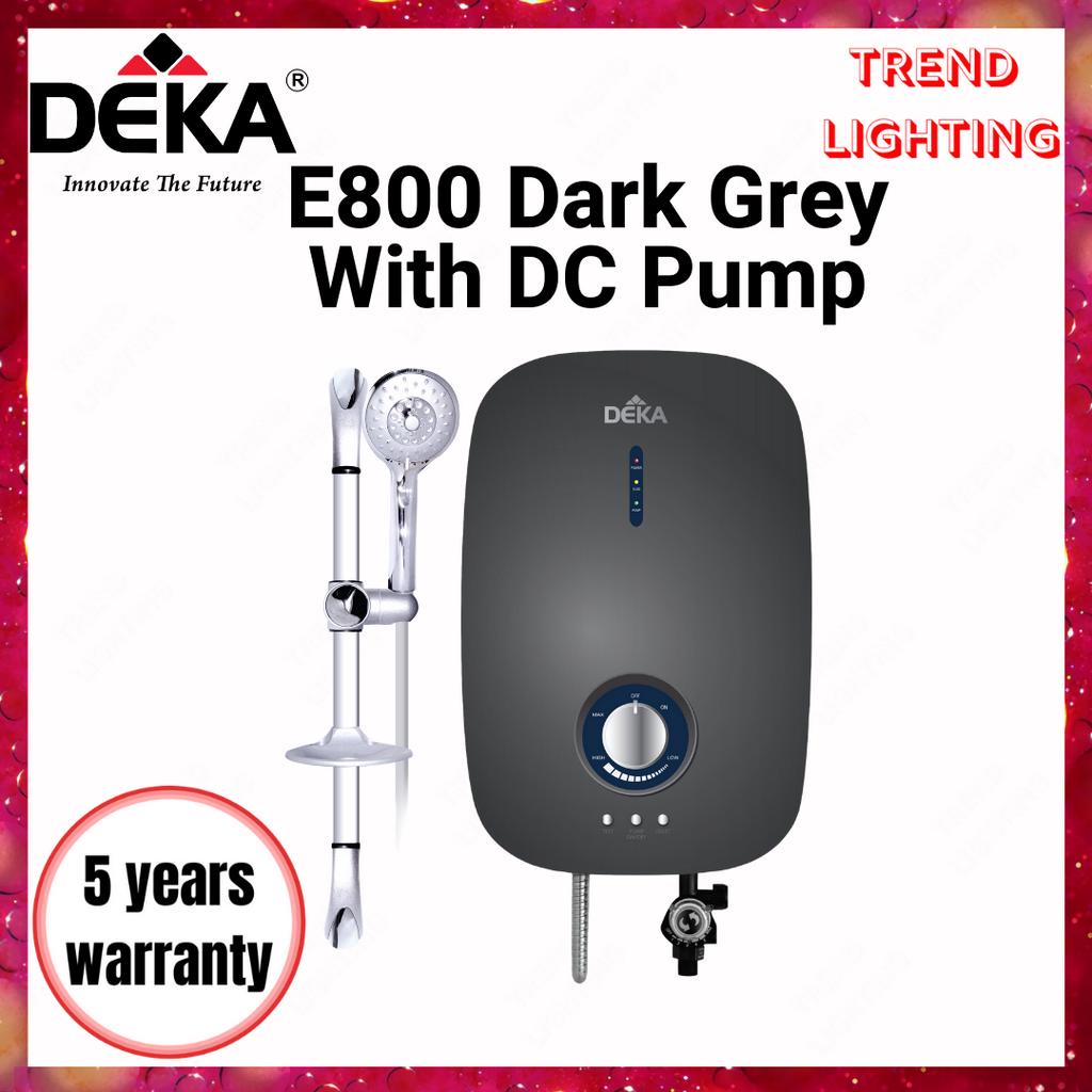 DEKA E800 DC Pump Instant Water Heater DC Silent inverter pump water