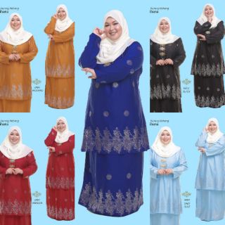 Ayanna baju  kurung  pahang  plussize Shopee Malaysia