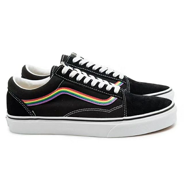 rainbow old skool vans