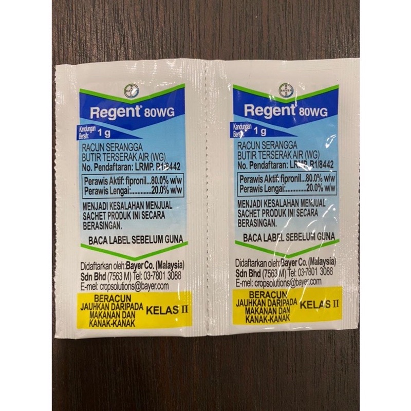 1g Regent 80wg Bayer 1pcs Racun Anai Anai Semut Lipas Shopee Malaysia