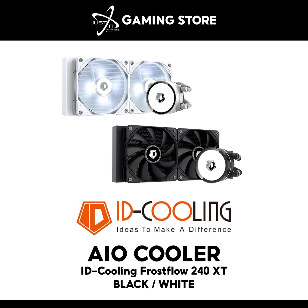 ID-Cooling Frostflow 240 XT LIQUID COOLER BLACK/ SNOW EDITION ( ID-CPU ...
