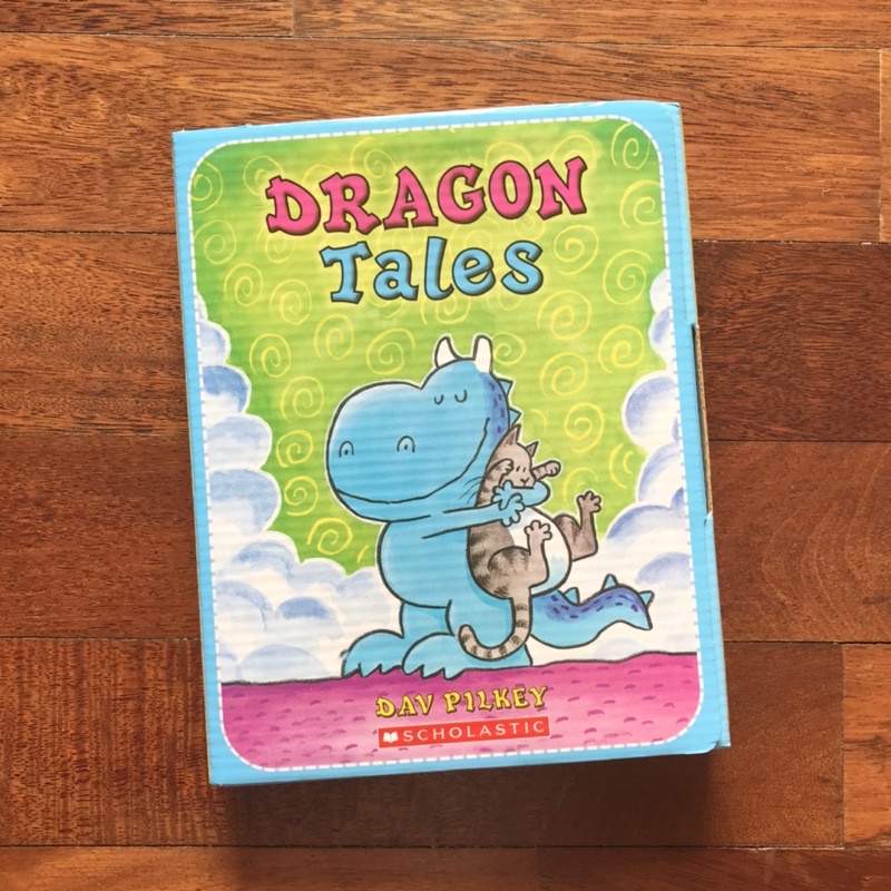 SCHOLASTIC - DRAGON TALES BOX SET (5 BOOKS + CD) | Dad Pilkey | Shopee ...