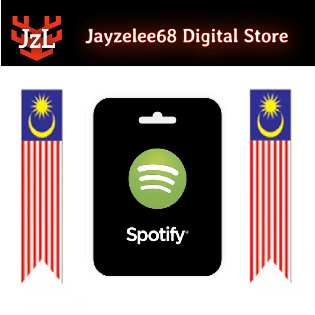 Spotify Premium Subscription Gift Card Malaysia Shopee Malaysia