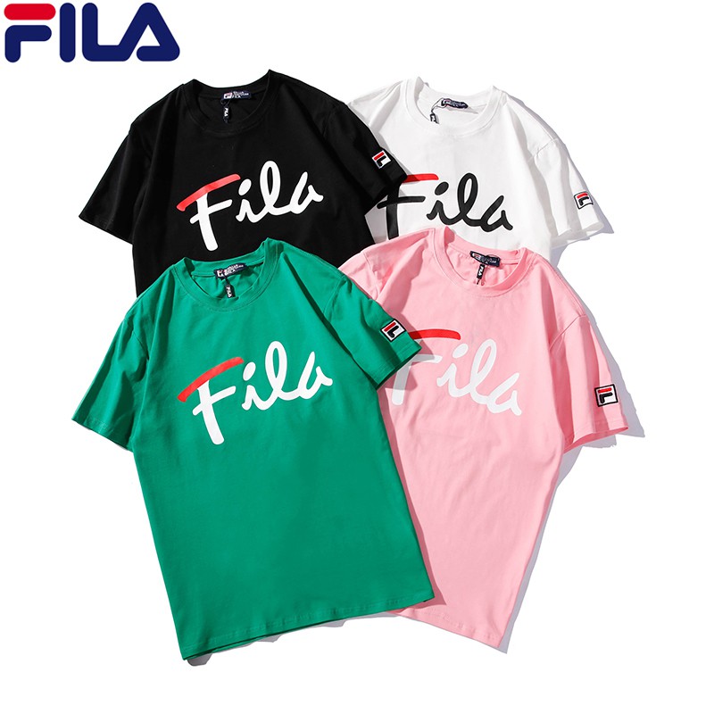 fila white tee