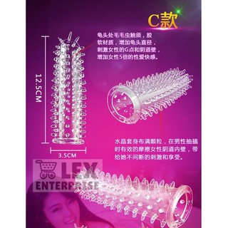 Ready Stock Crystal Condom Hot Penis Crystal Condom 