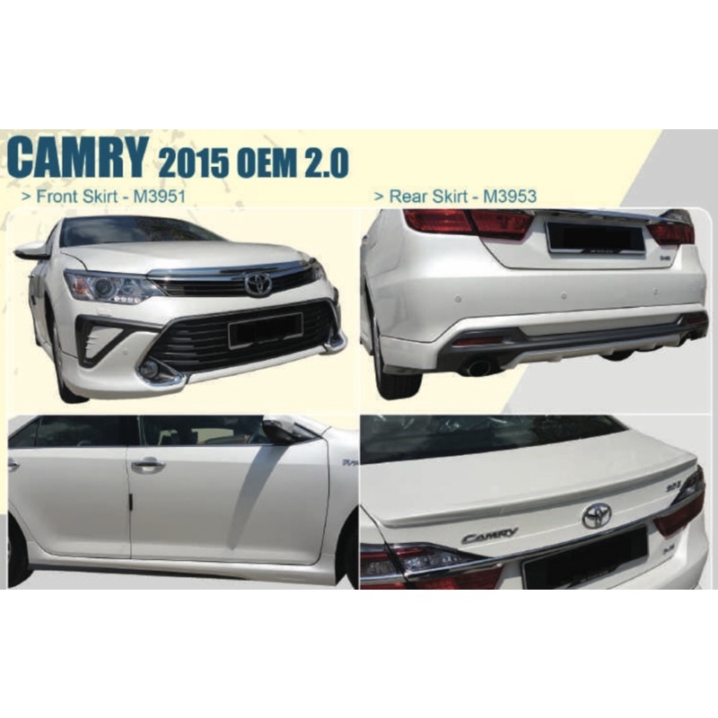 Toyota Camry 2015 2016 2018 Trd Oem Bodykit Body Kit Front Side Rear