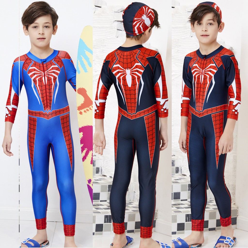 spiderman swimming suit