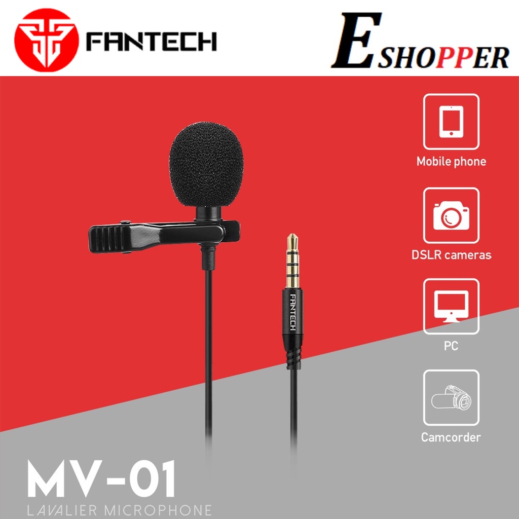 FANTECH MV-01 LAVALIER MICROPHONE