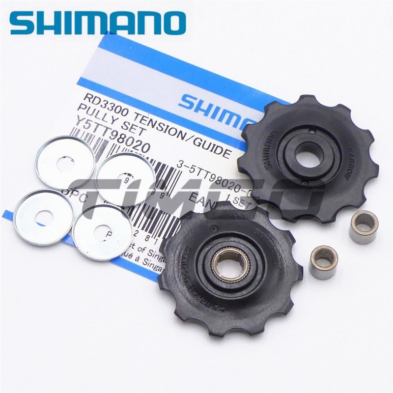 Shimano Sora RD-3300 Road Bike Guide & Tension Pully Set Compatible For ...