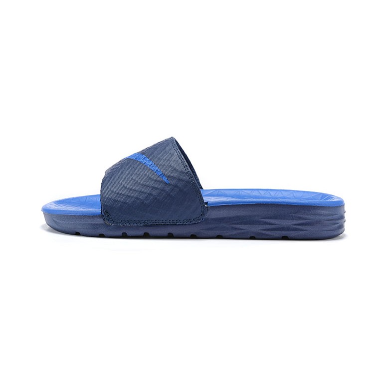 nike slipper blue