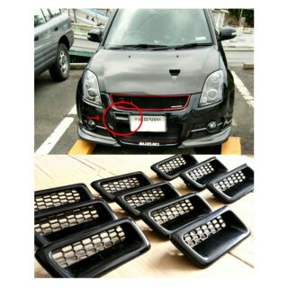 JAF DAIHATSU LOGO EMBLEM BUMPER GRILL BADGE MYVI SIRION 