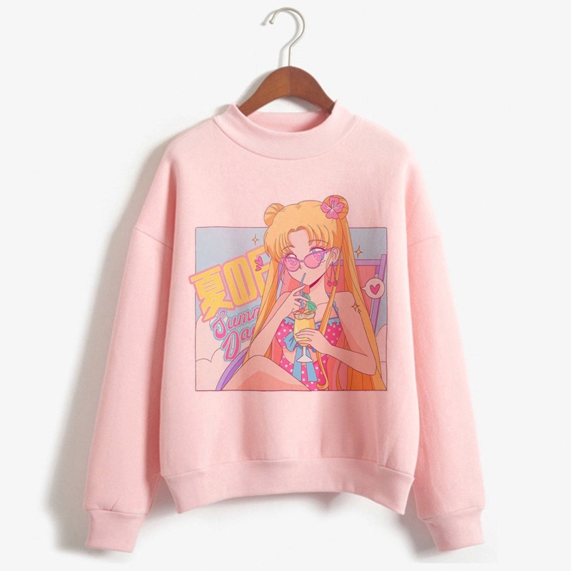 sleepy sailor moon hoodie