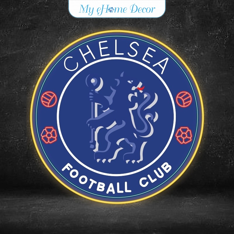 Plug Play Neon Sign Chelsea Logo Shopee Malaysia