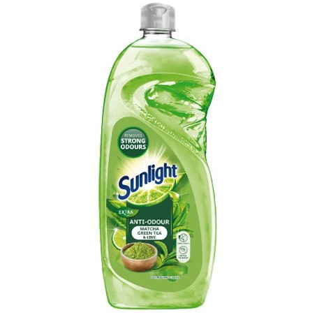 Sunlight Dishwashing Liquid/Pencuci Pinggan [1 Litre] - Lime/Lemon/Nature/Anti Bacterial/Gentle/Anti-Odour (Matcha)