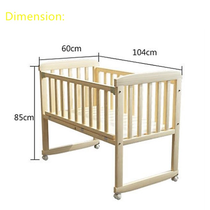 baby cot dimension