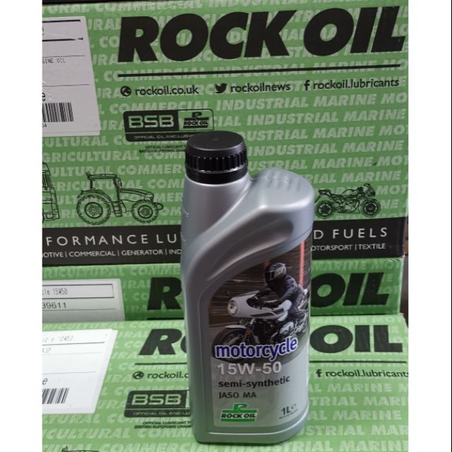 Rock Oil 15W50 4T Semi Synthetic 100 Original Shopee Malaysia