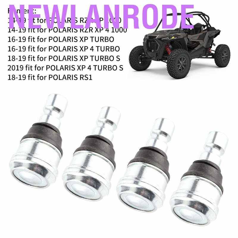 Ball Joint 4pcs Upper and Lower Ball Joints Kit Fit for Polaris Xp 4 Turbo/s Rzr Xp 4 1000 